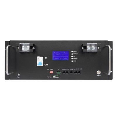 Stockage d'énergie résidentiel à montage en rack de 10,24 kWh