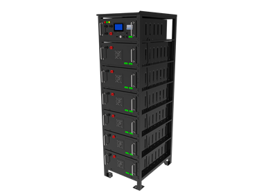 Groupe de batteries de stockage en rack haute tension 96 kWh